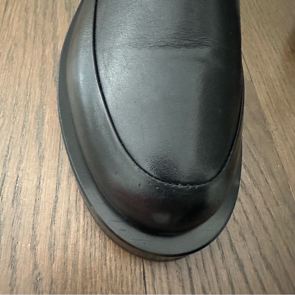 NWT Mansur Gavriel Marion Zip Back Leather Boot in Black 35.5EU / 5.5 US - Picture 5 of 10